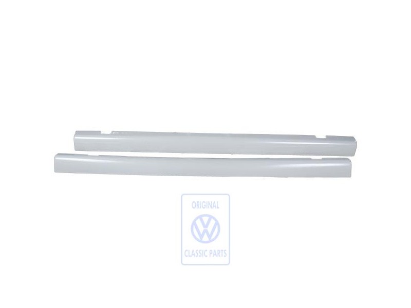 VW Original 1 Jeu Revetement Bas De Caisse Gris/Rouge - 6N0071685A 9AX
