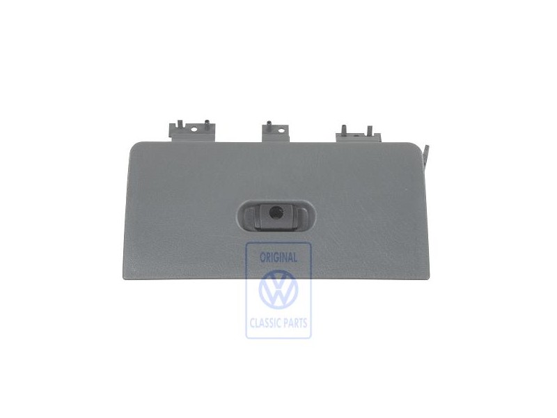 VW Original Couvercle De Boite A Gants Mistral (Gris) - 6N0857124A E91