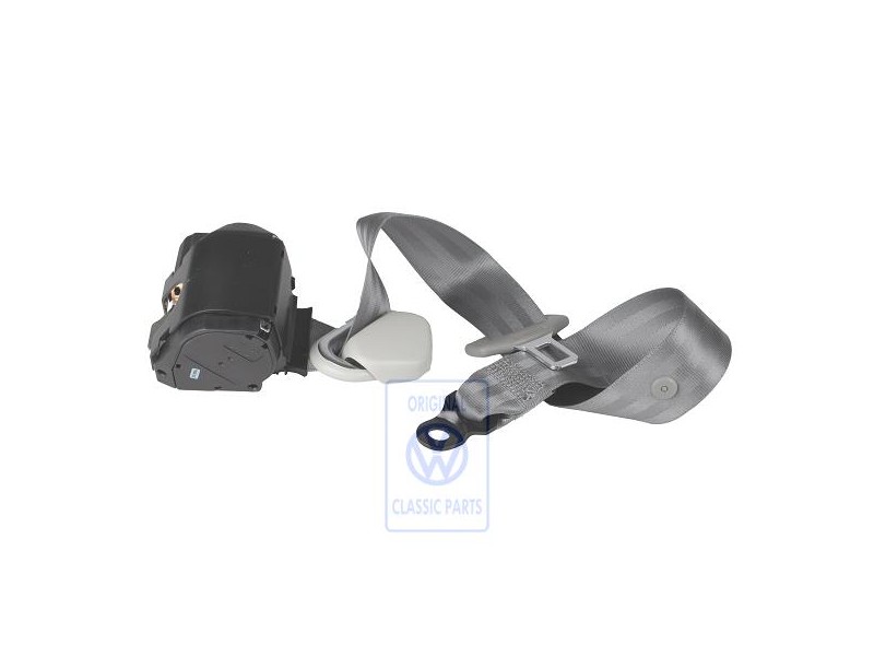 VW Original Ceinture De Securite 3 Points Gris Flanelle - 6N0857805A HCQ
