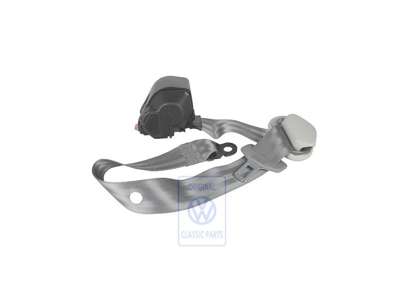 VW Original Ceinture De Securite 3 Points Gris Flanelle - 6N0857806A HCQ