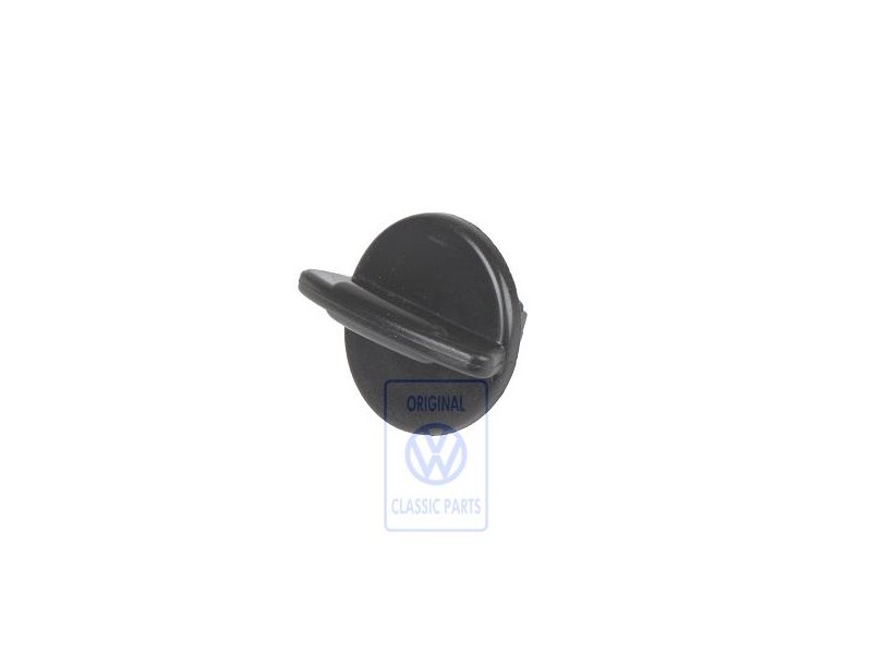VW Original Bouton Rotatif Noir Satine - 6N0867467A B41