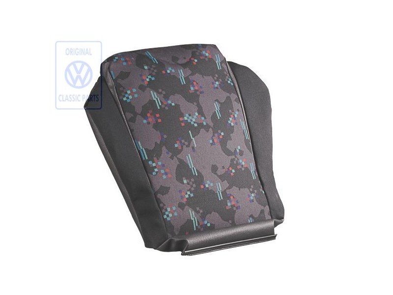 VW Original Garniture De Siege (Tissu/Similicuir) Off-Black - 6N0881405J DRE