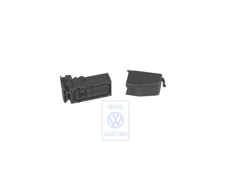 VW Original Boitier Contact Plat Avec Verrouillage Par Contact - 6N0973213