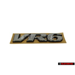 VW Original VR6 Arrière Embleme Monogramme Logo Chrome - 7D0853675 Z10