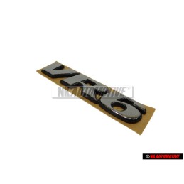 VW Original VR6 Arrière Embleme Monogramme Logo Chrome - 7D0853675 Z10
