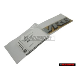 VW Original VR6 Arrière Embleme Monogramme Logo Chrome - 7D0853675 Z10
