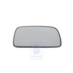 VW Original Miroir (Convexe) Avec Plaque-Support - 6N1857522