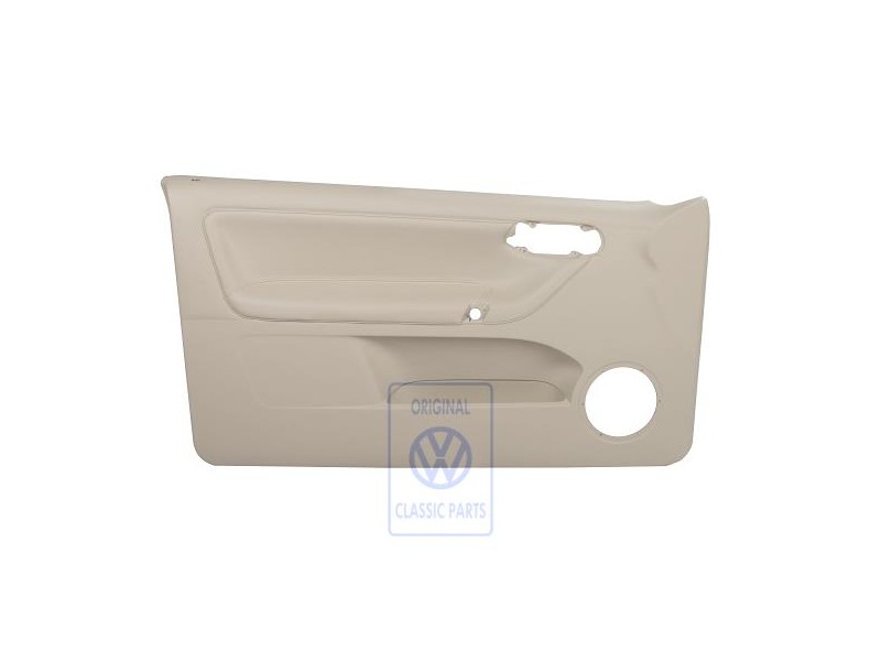 VW Original Revetement De Porte (Cuir) Cream - 6N3867011CSMEB