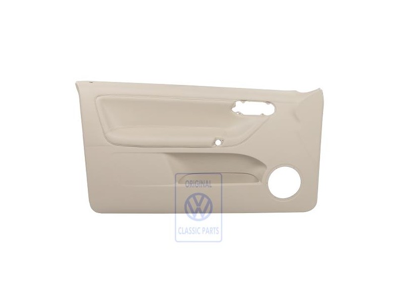 VW Original Revetement De Porte (Cuir) Cream - 6N3867011DCFWK