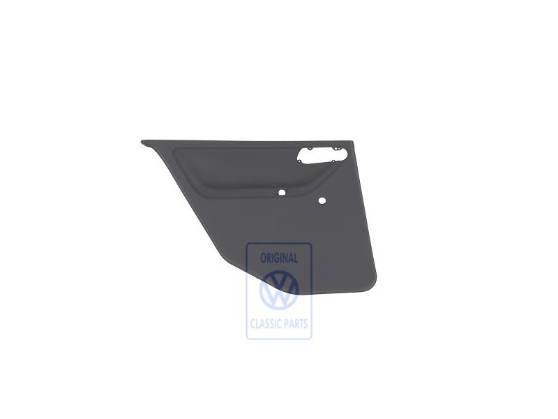 VW Original Garniture De Porte (Tissu) Off-Black - 6N4867211AEHDY