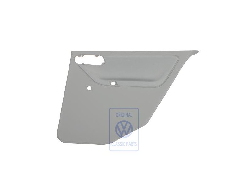 VW Original Garniture De Porte (Tissu) Gris Flanelle - 6N4867212AEHDZ