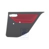 VW Original Garniture De Porte (Tissu) Rouge Flash/Off-Black - 6N4867212AEHLX