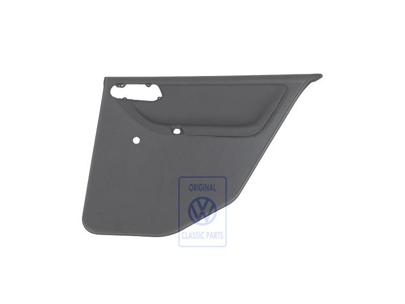 VW Original Revetement De Porte (Cuir) Noir - 6N4867212AFEGX
