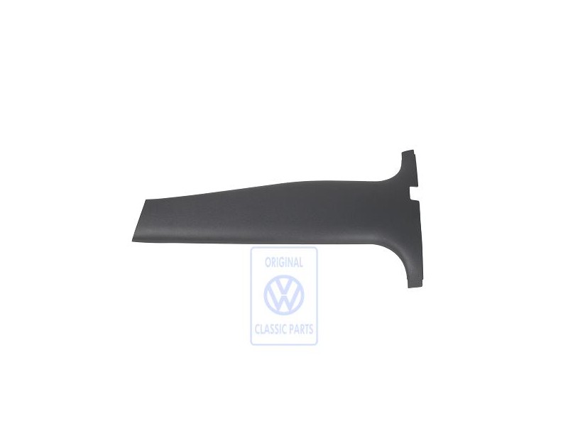 VW Original Revetement De Colonne B Off-Black - 6N4867297 C81