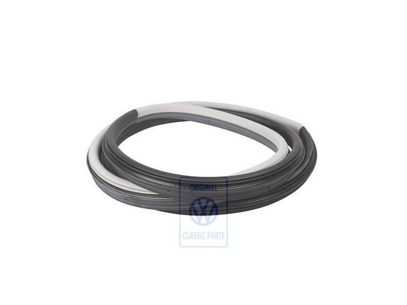VW Original Joint De Porte Noir Satine/Gris Nacre - 6N4867365D DQX