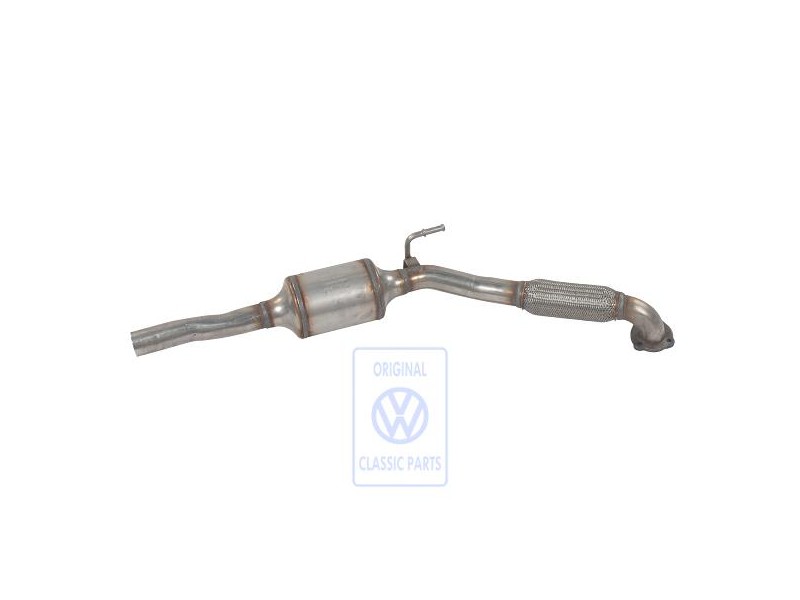 VW Original Tuyau D'Echap. Avec Catalyseur - 6Q0254501TX