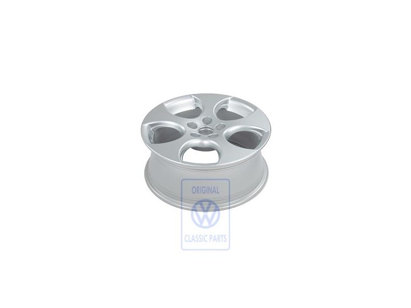 VW Original Jante Aluminium Argent Brillant - 6Q0601025AA8Z8