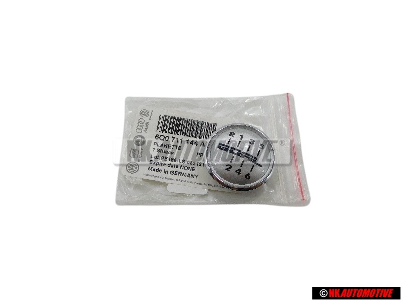 VW Original Plaquette - 6Q0711144A