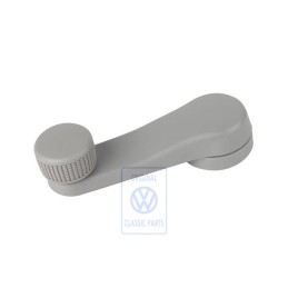 VW Original Manivelle De Leve-Glace Gris Classique (Gris) - 6Q0837581A 30T