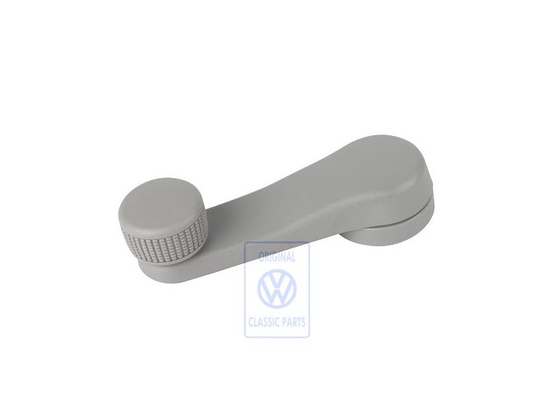VW Original Manivelle De Leve-Glace Gris Classique (Gris) - 6Q0837581A 30T