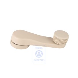 VW Original Manivelle De Leve-Glace Beige Creme - 6Q0837581A 3PT