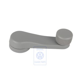 VW Original Manivelle De Leve-Glace Gris Flanelle - 6Q0837581A U71
