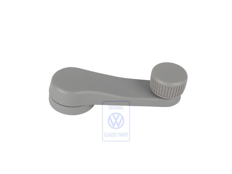 VW Original Manivelle De Leve-Glace Gris Flanelle - 6Q0837581A U71