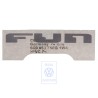 VW Original Inscription Sur Film Argent - 6Q0853750B 1W4