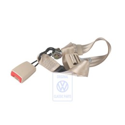 VW Original Ceinture Ventrale Et Fixation De Ceinture Cream - 6Q0857487B HZP