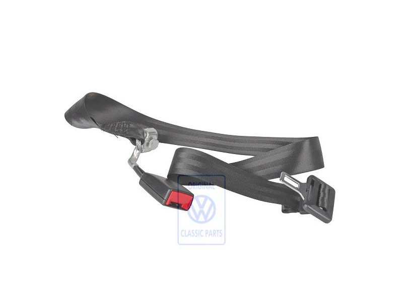 VW Original Ceinture Ventrale Et Fixation De Ceinture Noir - 6Q0857487E HCP