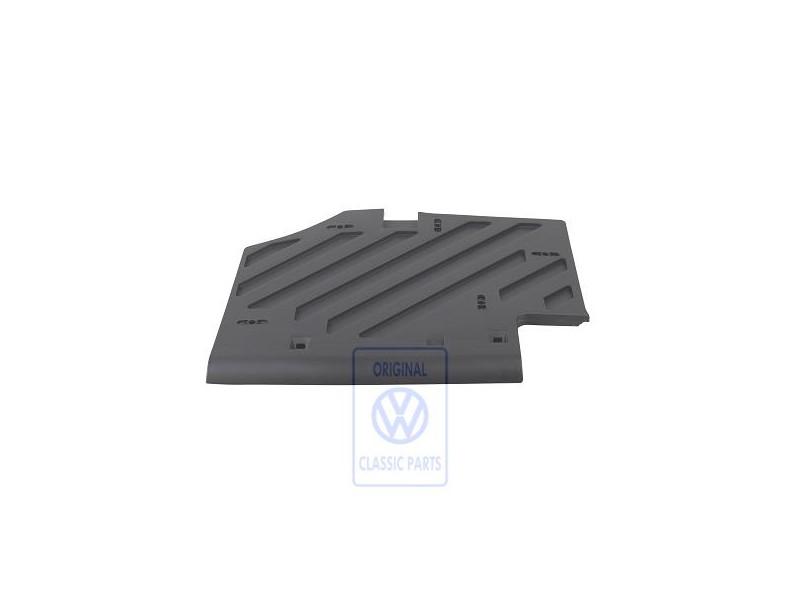 VW Original Cache Sous Tableau De Bord Noir Satine - 6Q1863082B B41