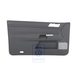 VW Original Revetement Porte (Tissu/Simili-Cuir) Anthracite - 6Q3867011ESQMN