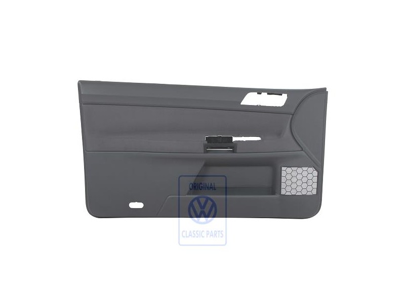 VW Original Revetement Porte (Tissu/Simili-Cuir) Anthracite - 6Q3867011ESQMN