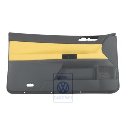 VW Original Revetement De Porte (Cuir) Jaune/Anthracite - 6Q3867011FFQMV
