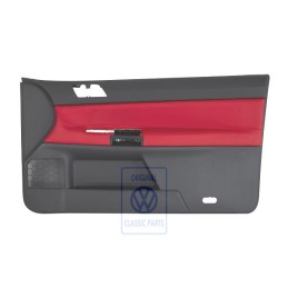 VW Original Revetement De Porte (Cuir) Jaune/Anthracite - 6Q3867012ERQMV