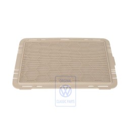 VW Original Ecran De Haut-Parleur Beige Creme - 6Q3868149 3PT