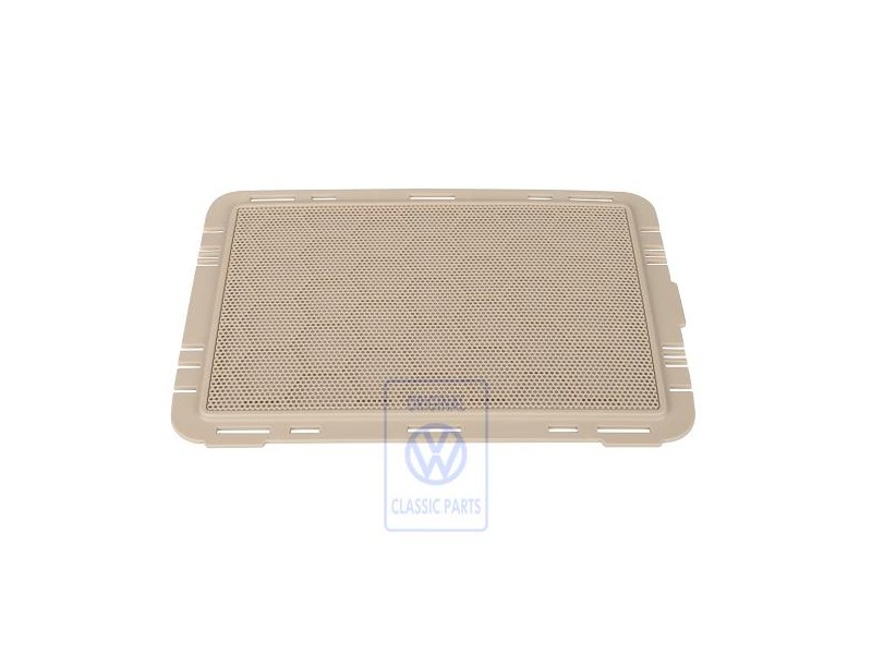 VW Original Ecran De Haut-Parleur Beige Creme - 6Q3868149 3PT