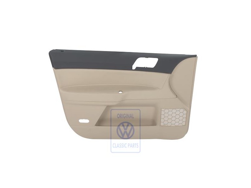 VW Original Revetement Porte (Simili-Cuir) Anthracite/Cream - 6Q4867011HQQMS