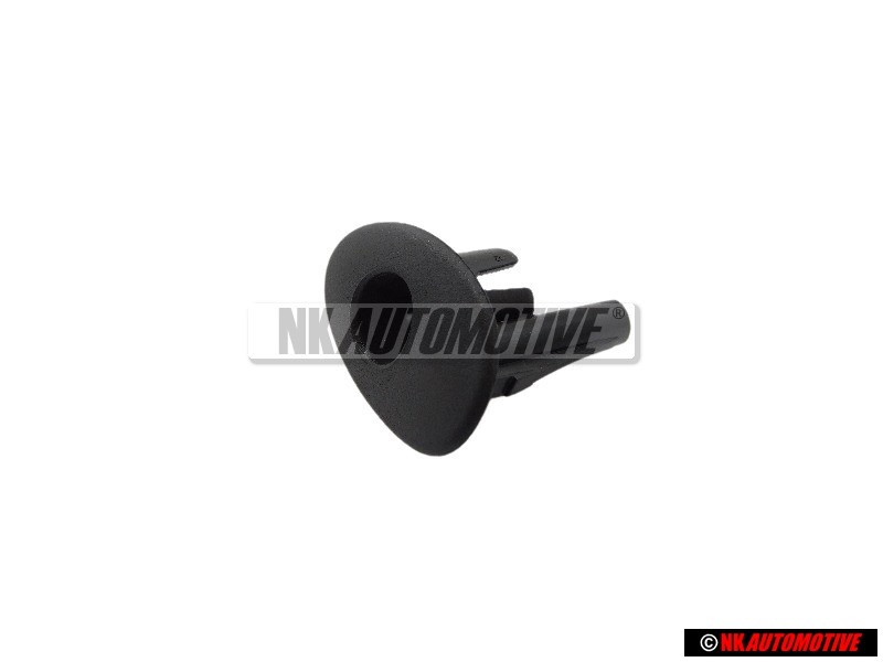 VW Original Guide P. Bouton Noir Satine - 6Q4867110C 9B9