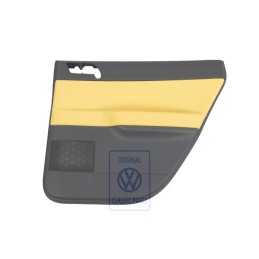 VW Original Revetement De Porte (Cuir) Jaune/Anthracite - 6Q6867212FTQMV
