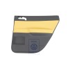 VW Original Revetement De Porte (Cuir) Jaune/Anthracite - 6Q6867212FTQMV