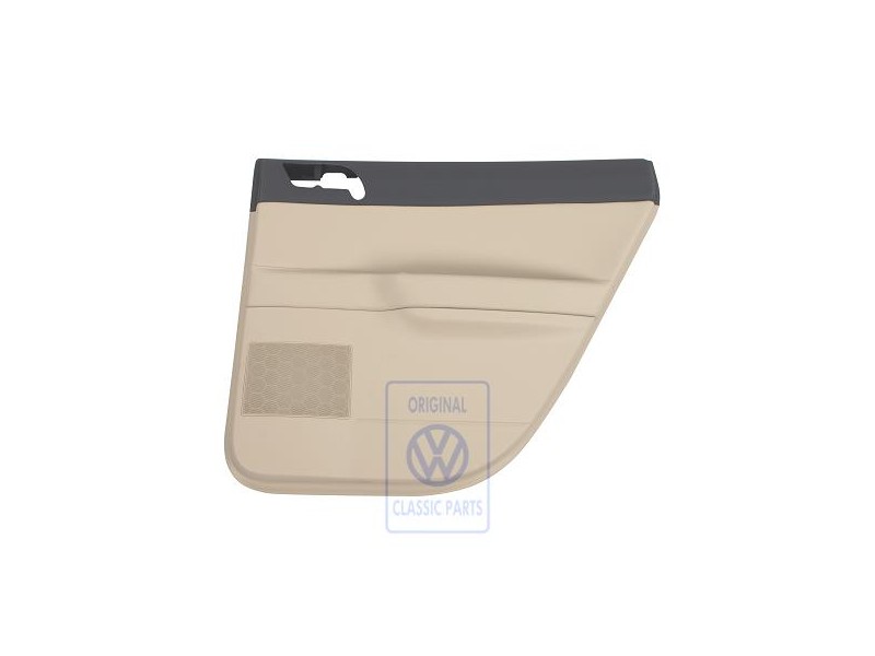 VW Original Revetement Porte (Simili-Cuir) Anthracite/Cream - 6Q6867212GBQMS