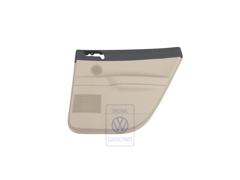 VW Original Revetement Porte (Simili-Cuir) Anthracite/Cream - 6Q6867212GCQMS
