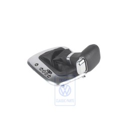 VW Original Cache De Commande Des Vitesses Noir/Aluminium - 6R1713203B TVH
