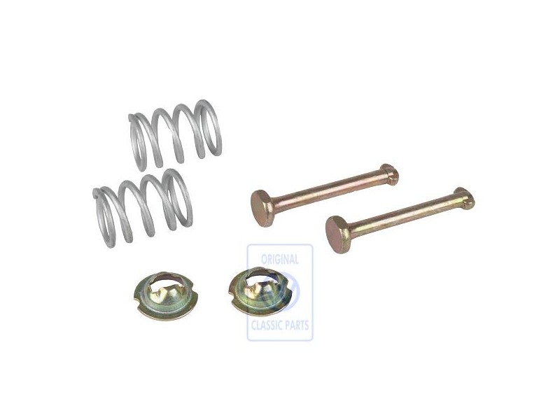 VW Original 1 Jeu De Pieces De Fixation Pour Segment De Frein - 6U0698545
