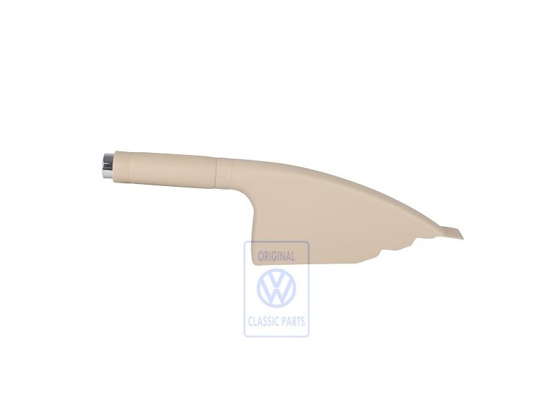 VW Original Revetem. Levier Frein A Main (Cuir) Cream - 6X0711461A HRF