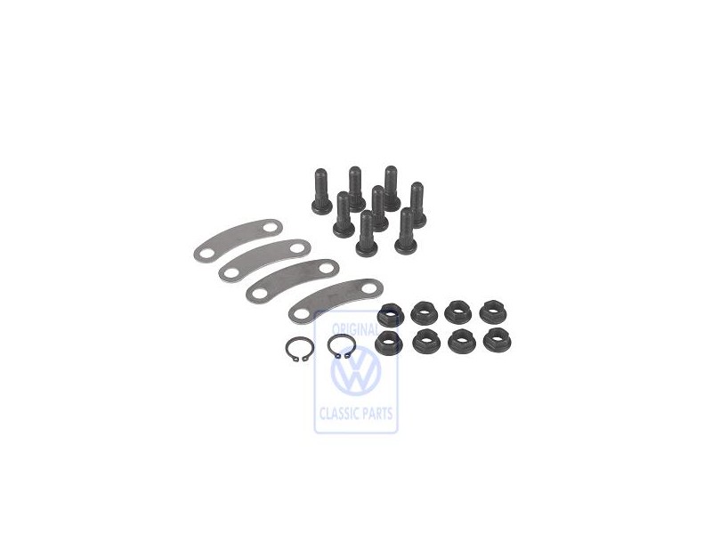 VW Original 1 Jeu De Pieces De Fixation Roue Motrice Sur Carter - 171498088A