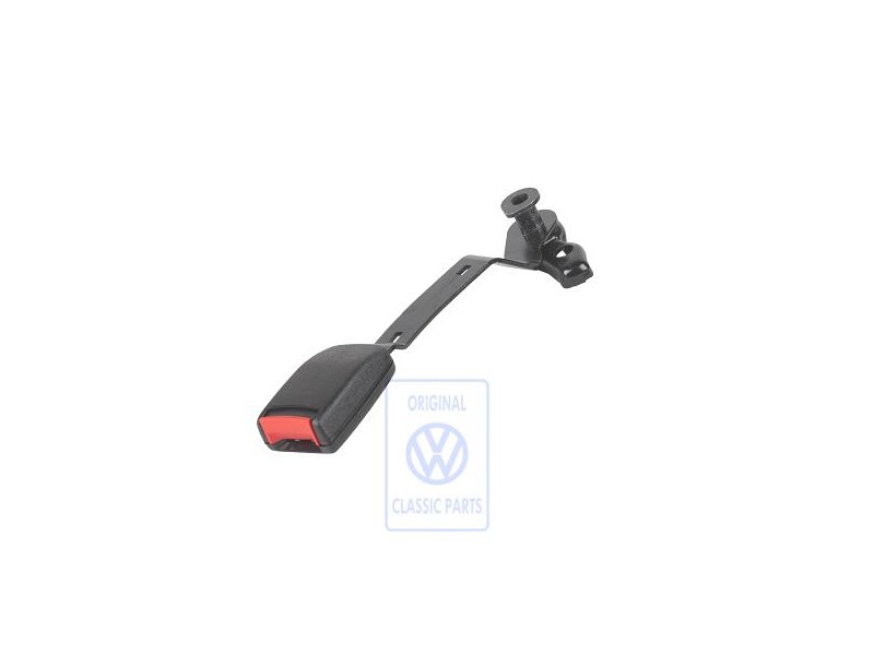 VW Original Boitier De Verrouillage Noir Satin/Rouge Feu - 6X0858472A FCN