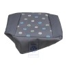 VW Original Garniture De Siege (Tissu) Off-Black - 6X0885406Q PXM