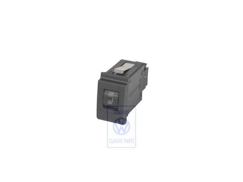 VW Original Commut. P. Chauffage De Siege Noir Satine - 6X0963563A 01C